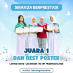 “Juara 1” dan “Best Poster” dalam kegiatan Lomba Karya Tulis Ilmiah