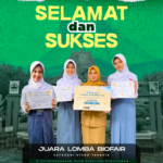 JUARA LOMBA BIOFAIR 2025 kategori STAND TERBAIK