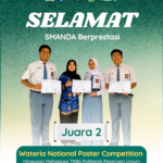 Juara 2 dalam ajang Wateria National Poster Competition 2025