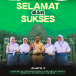 Gold Medal Indonesia International Applied Science Project Olympiad (i2ASPO)
