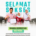 GOLD MEDAL dalam Event International Applied Science Project Olympiad (I2ASPO)