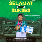 Medali Emas pada Olimpiade Sains di bidang Matematika dan Informatika tingkat Nasional