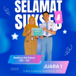 Juara 1 dalam perlombaan video creative