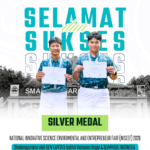 SILVER MEDAL dalam National Innovative Science Enviromental and Entrepreneur Fair (NISEEF)