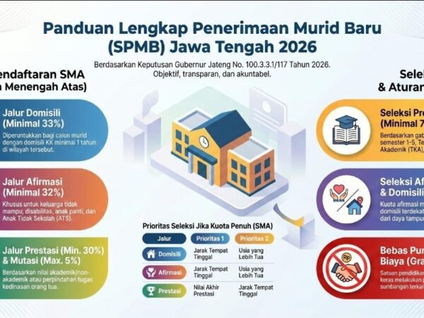 Sistem Penerimaan Murid Baru (SPMB) Provinsi Jawa Tengah 2026