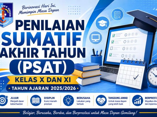 Penilaian Sumatif Akhir Tahun (PSAT) Kelas X dan XI Tahun Ajaran 2025/2026