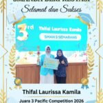 Thifal Laurissa Kamila Raih Juara 3 Pacific Competition 2026 Tingkat Nasional