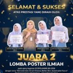 Membanggakan! Tiga Siswi SMA Negeri 2 Semarang Sabet Juara 2 Lomba Poster Ilmiah di Universitas Sriwijaya